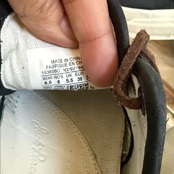 Converse Jack Purcell low-top sneakers, unisex, preloved. - Picture 8 of 9